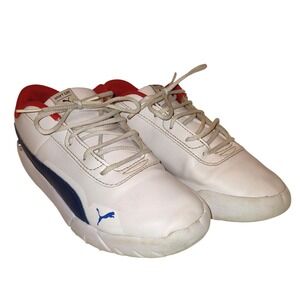 Puma Drift Cat BMW Motorsport Sneakers Youth Sz 2.5C Delta V Kids White Red Blue